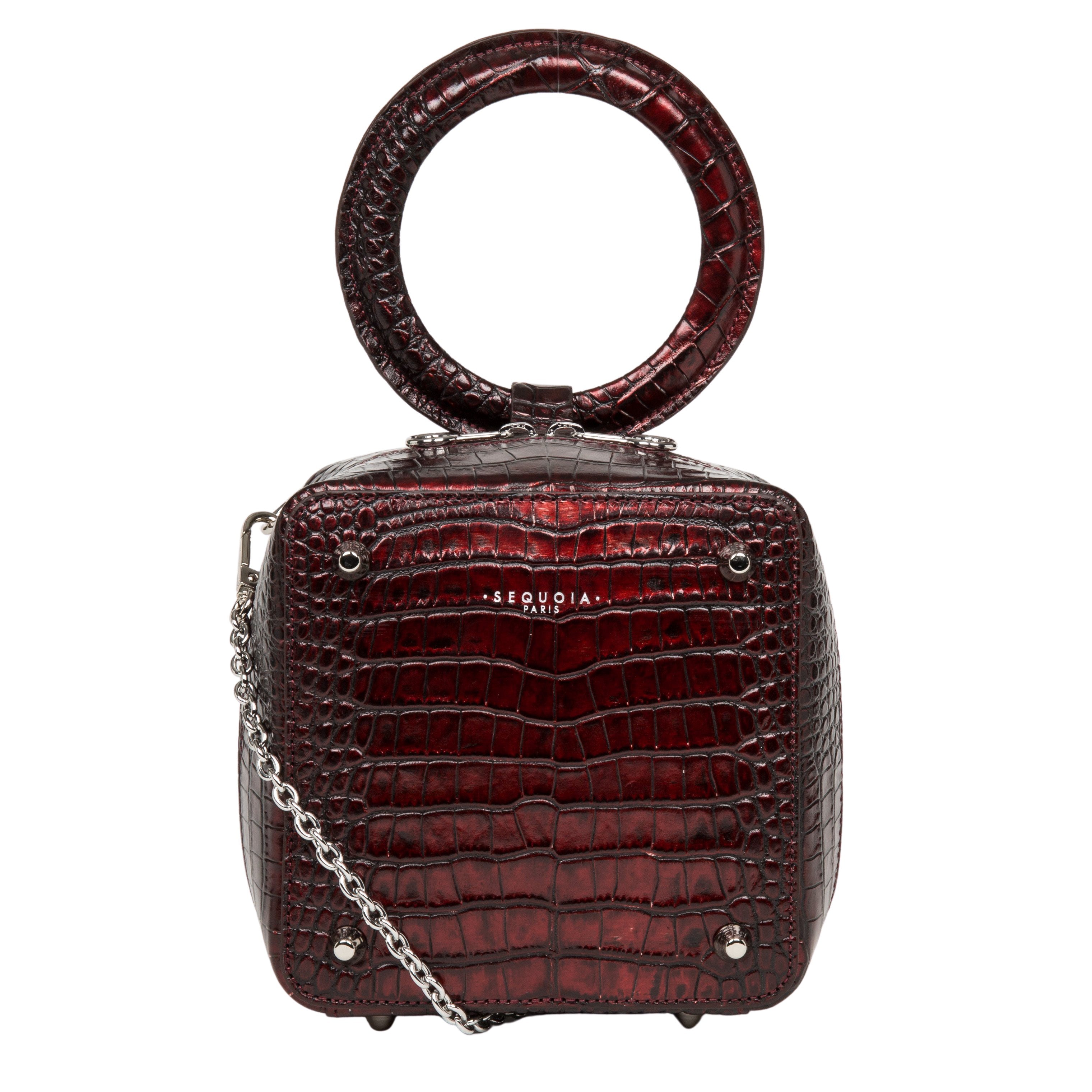 cube croco #couleur_rubis