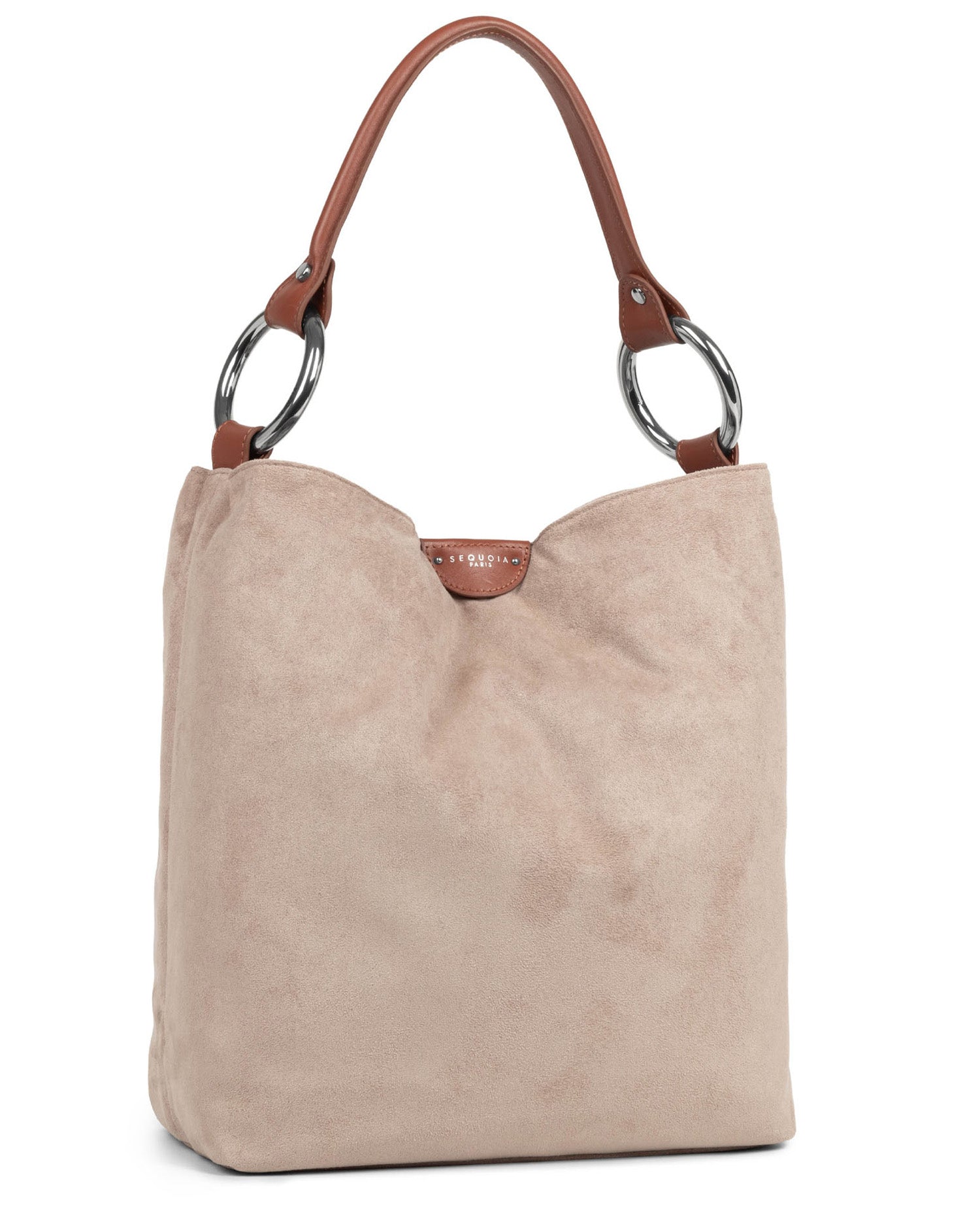 handle suédine #couleur_beige foncé