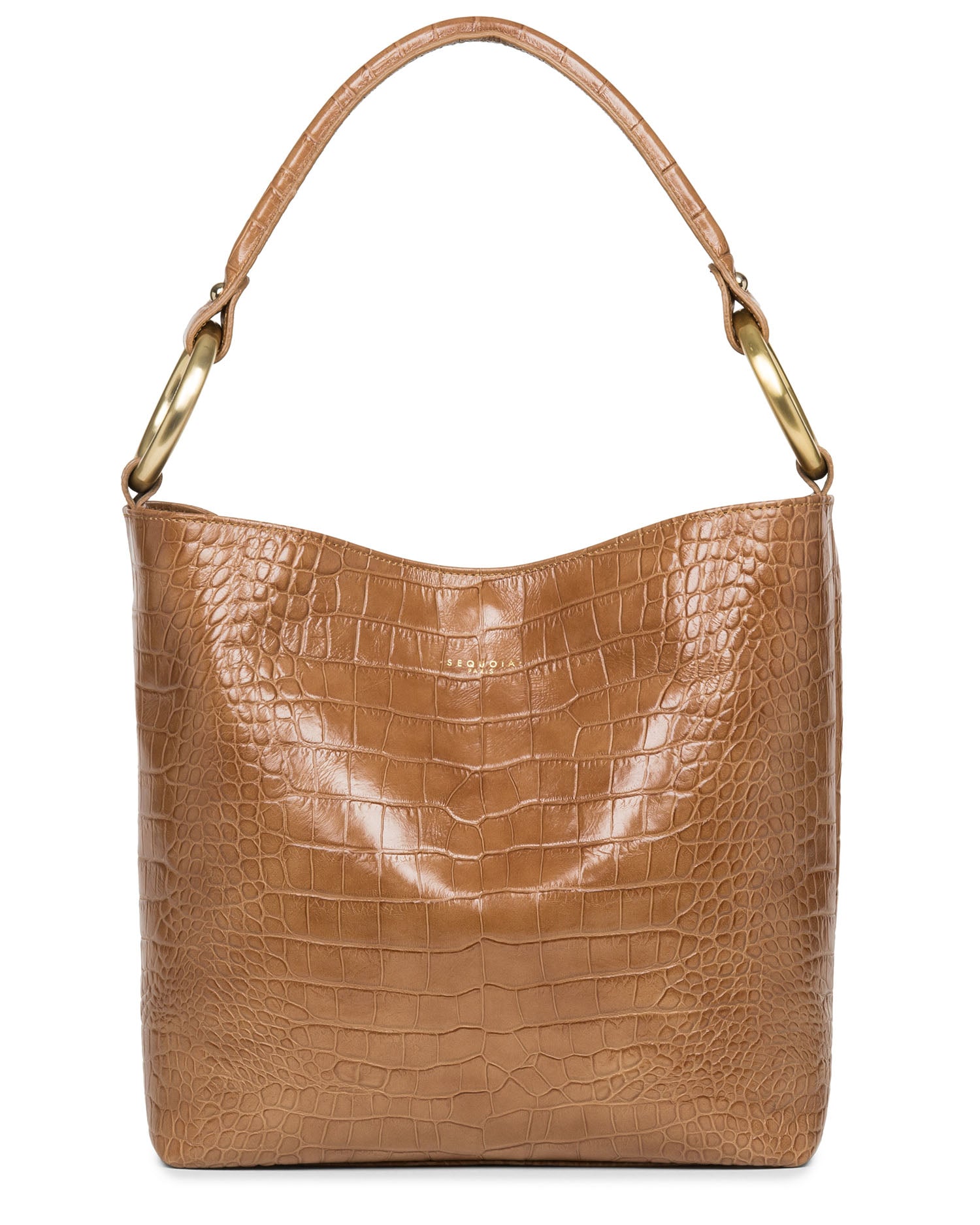 Crocodile bucket bag best sale