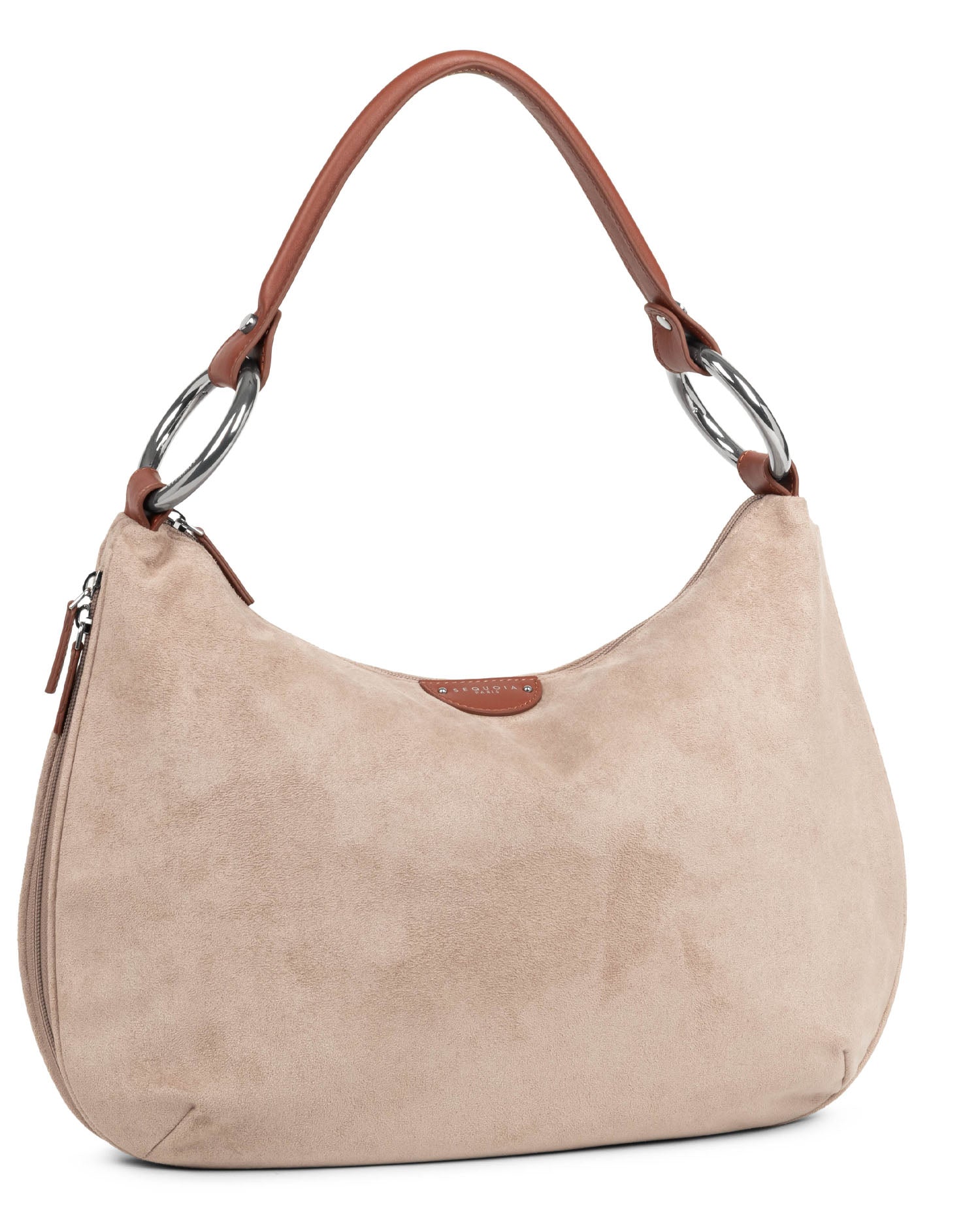 handle suédine #couleur_beige foncé