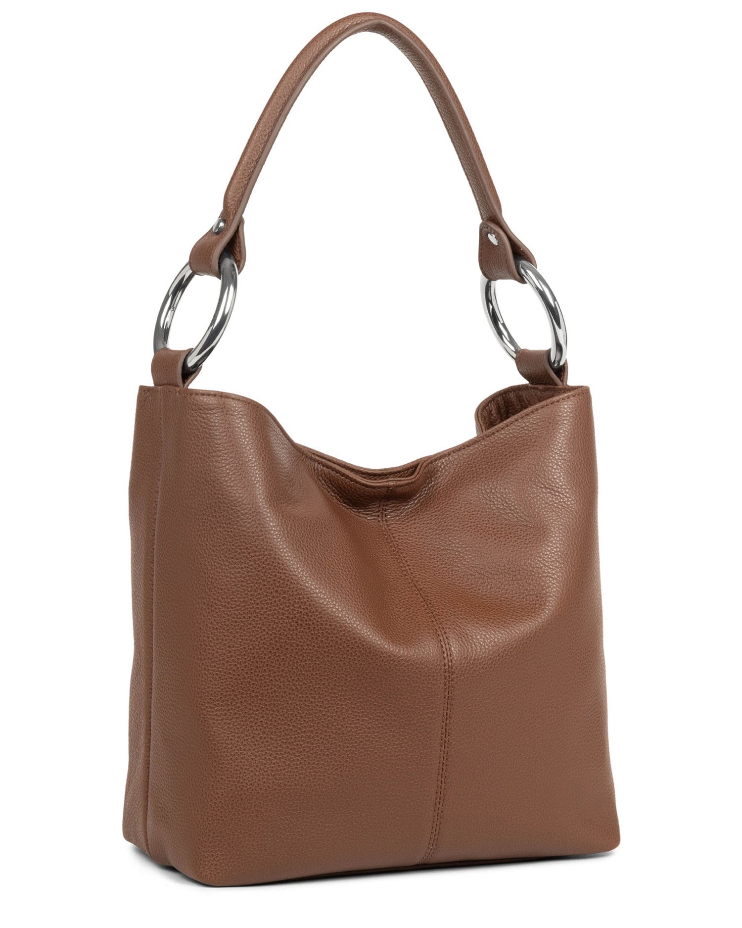 M Handle First Bucket Bag • SEQUOIA •