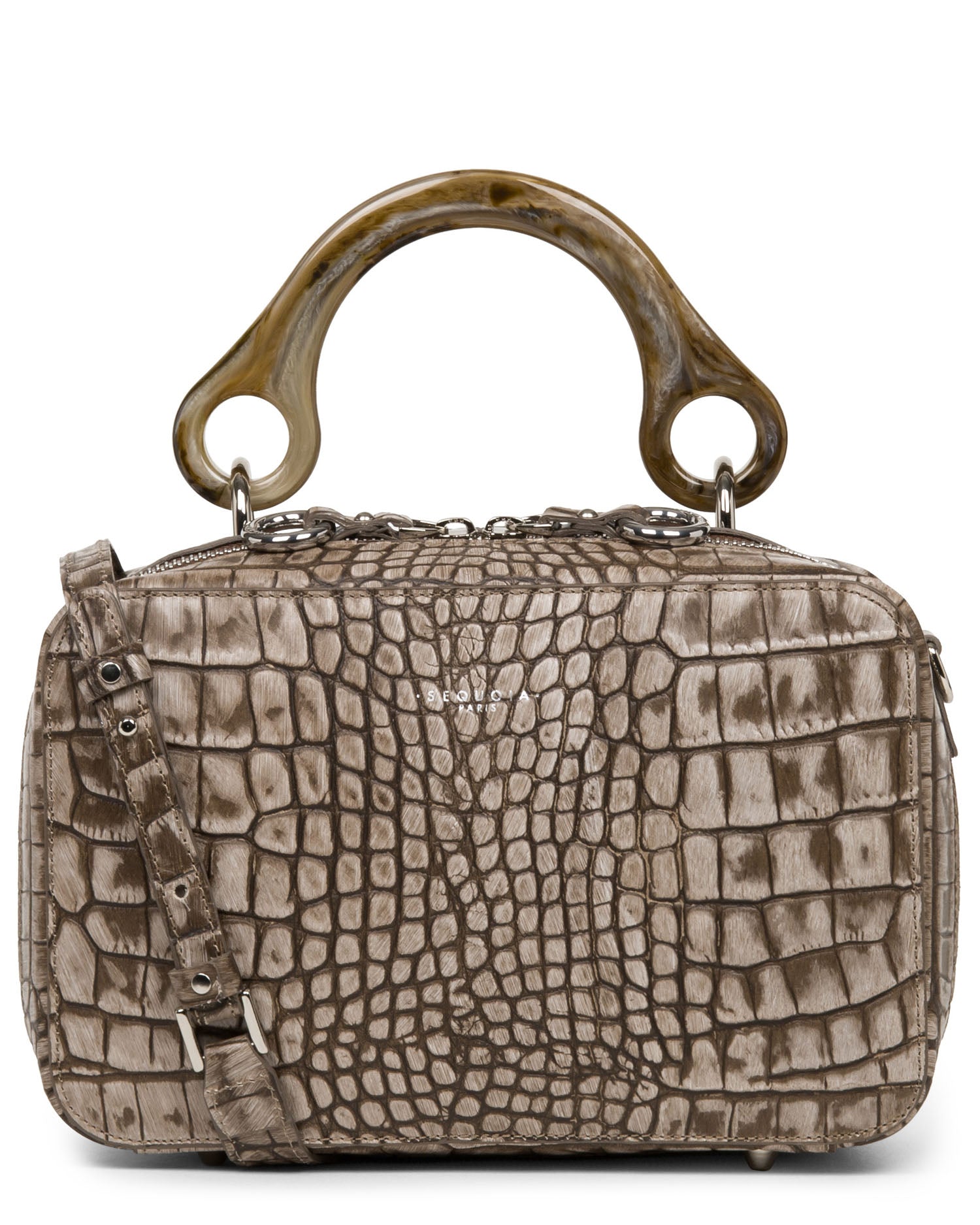 marbled cube croco #couleur_taupe
