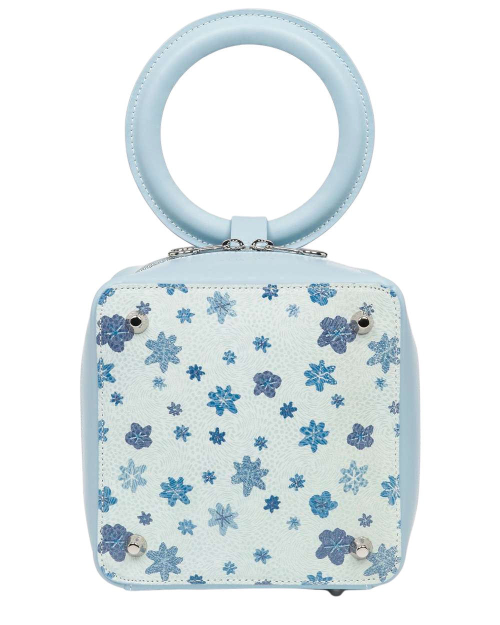 cube dot #couleur_bleu fleur